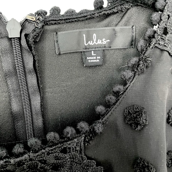 Black Mini Dress - Picture 3 of 3